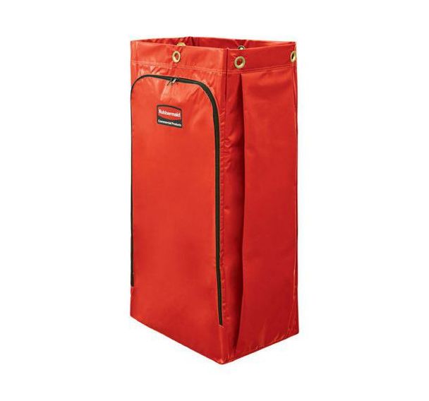 Sacs de recyclage pour chariot - Rouge - Rubbermaid