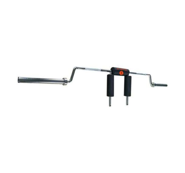 Safety squat bar 220 cm Sveltus + 2 stop-disques
