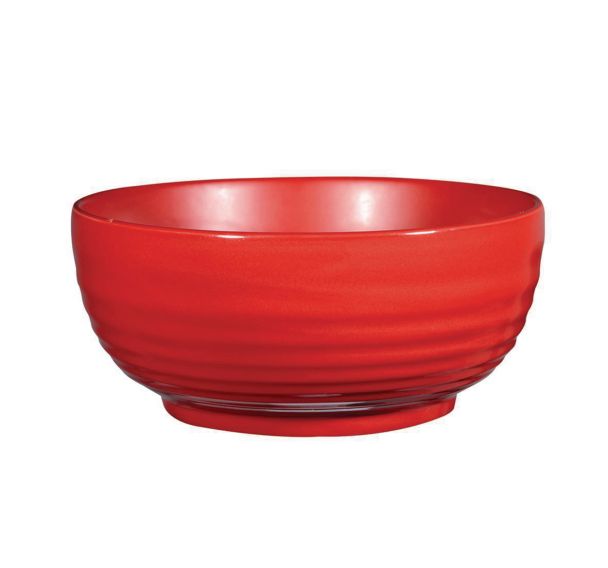 Saladier en porcelaine ø21 cm 218cl rouge-Rippel