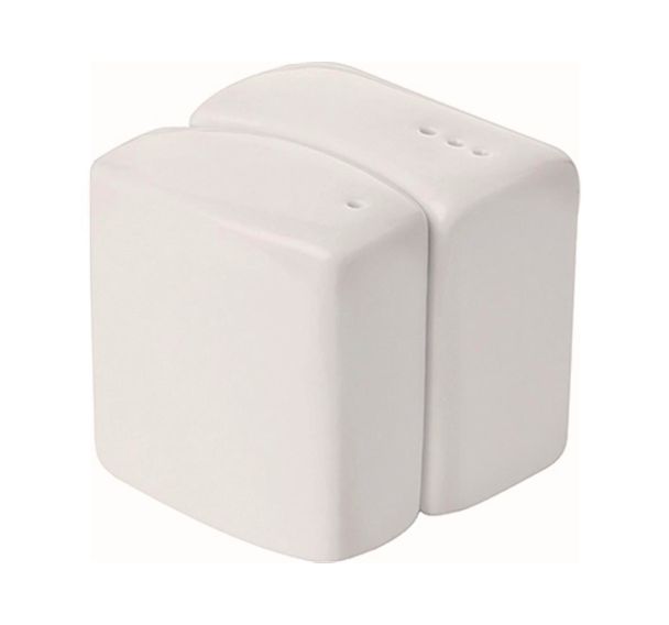 Salière 6x3,5x5,7 cm blanc - Sydney