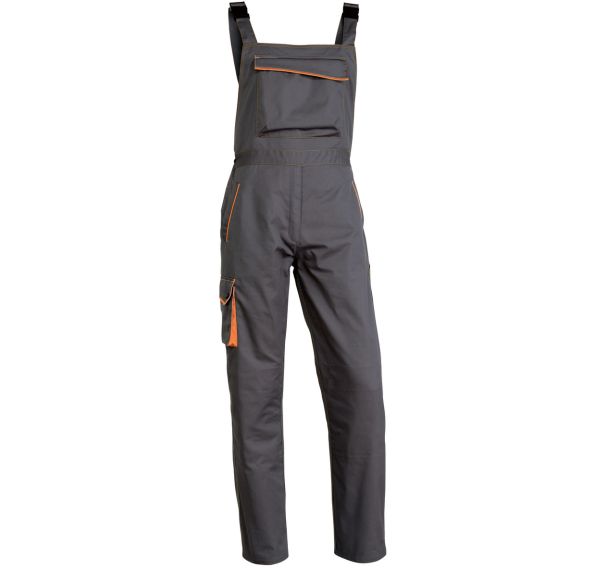 Salopette de travail Panostyle - Taille : M - Gris/orange
