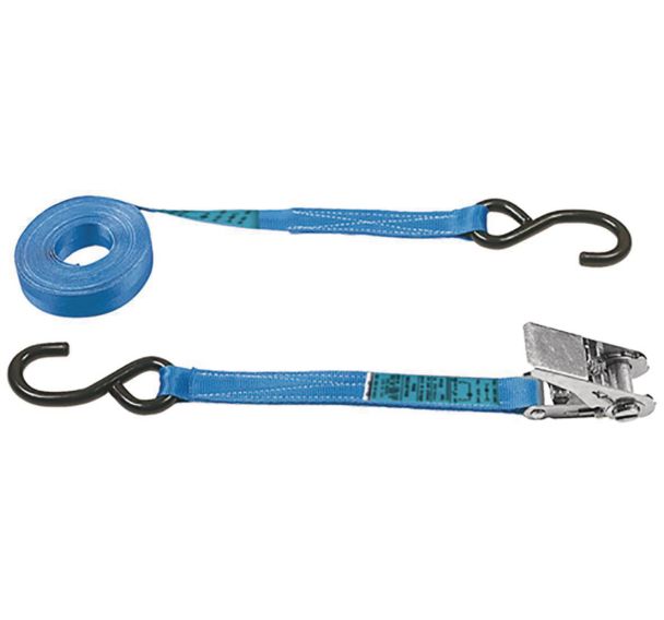 Sangle d'arrimage deux parties bleu - 5 m -LC 250/500 daN