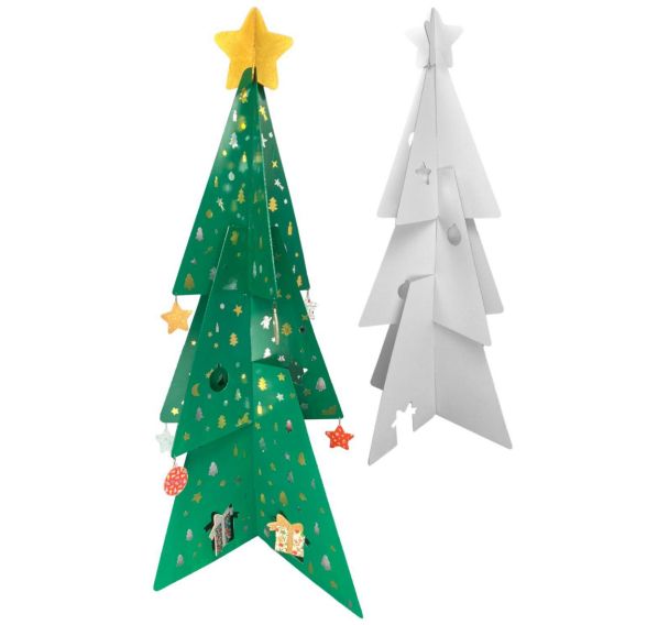 Sapin à décorer-peindre-colorier