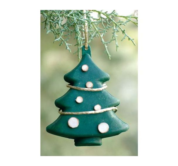 Sapin plastique 90 mm (Lot de 6)