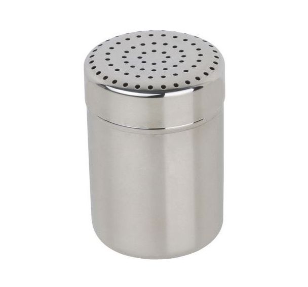 Saupoudreuse à couvercle perforé