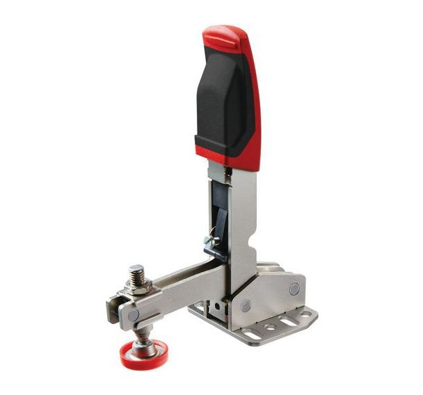 Sauterelle à serrage vertical avec levier vertical
