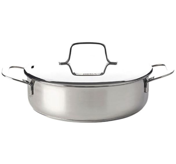 Sauteuse inox 24 cm + couvercle - Maestro-Beka Line