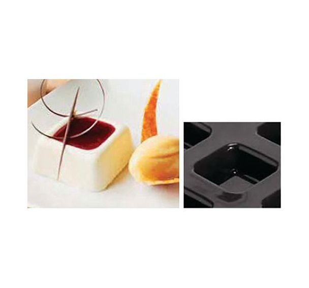 Savarins carrés gamme pâtisserie Matfer
