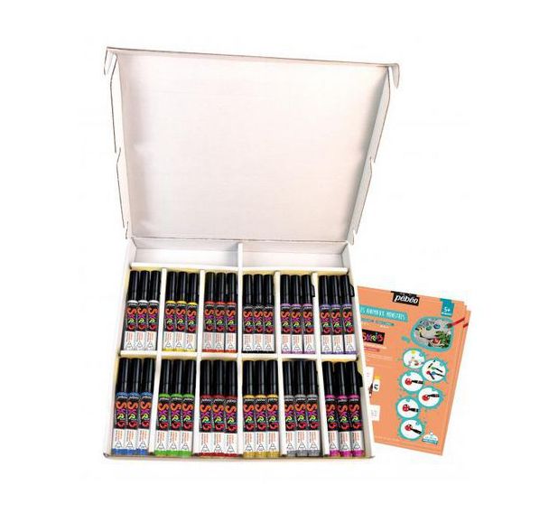 Schoolbox 36 SKRIB acrylique