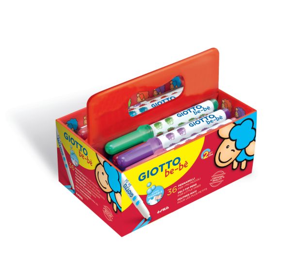 Schoolpack 36 feutres Giotto Bébé