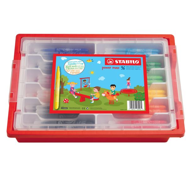 Schoolpack de 96 feutres couleurs assorties
