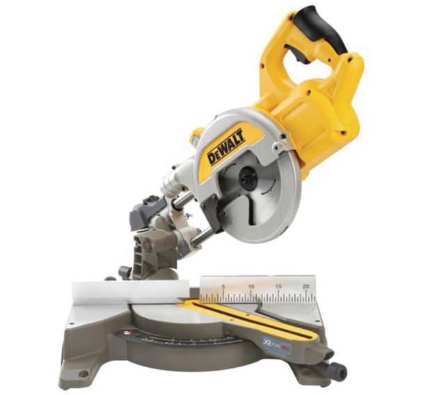 Scie à onglets radiale XR FLEXVOLT 54V Brushless 216mm - DEWALT
