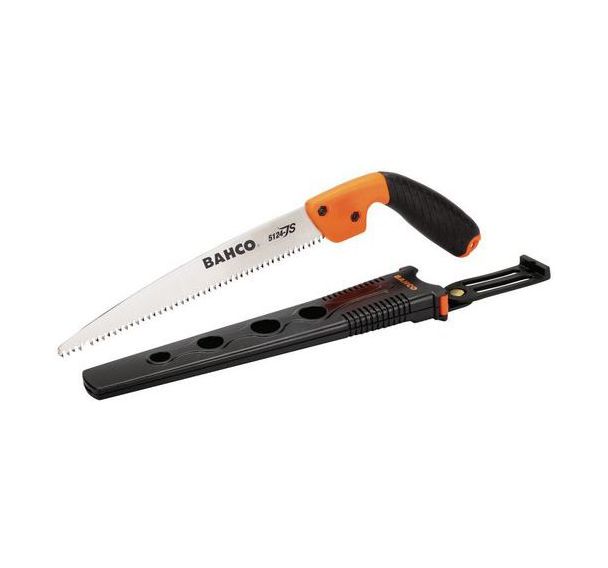 Scie arboricole poignée bimatière et étui coupe bois vert - Bahco