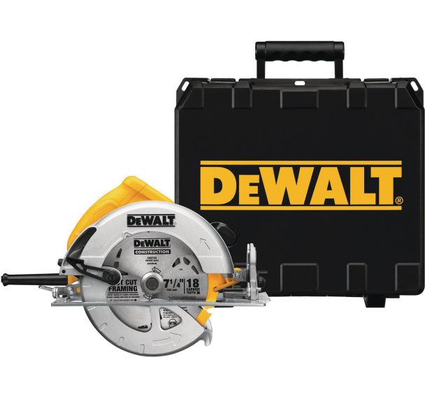 Scie circulaire 1600W 190mm 67mm - coffret - DEWALT