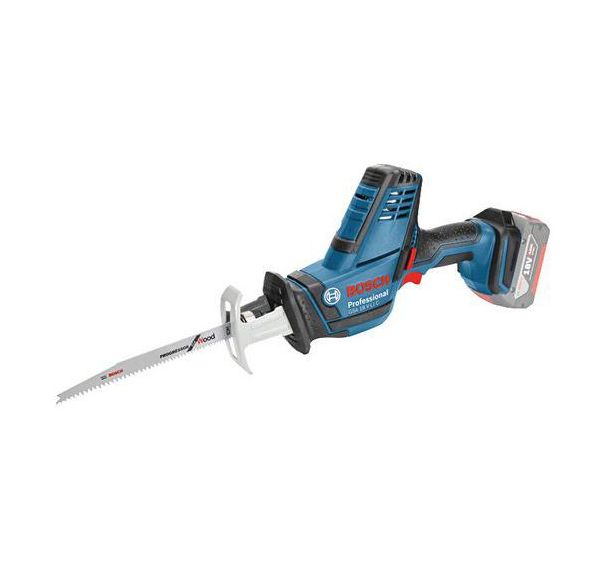 Scie sabre GSA 18 V-LI C avec 2 batteries 5,0 Ah Bosch