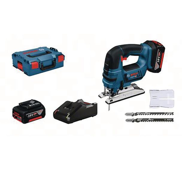 Scies sauteuses sans-fil GST 18v-li b avec 2 batteries 4.0ah