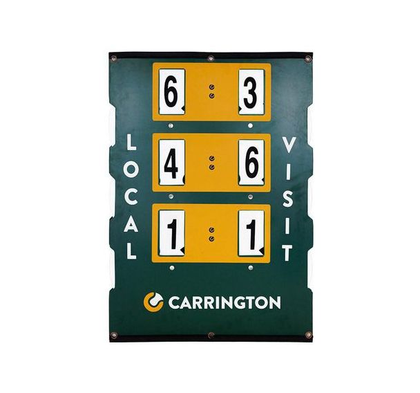 Scorer de tennis recto/verso - Carrington