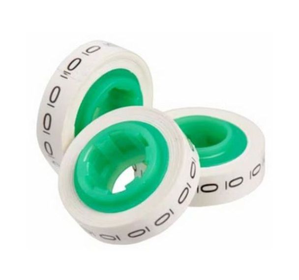 Scotchcode Blister de 3 rubans Blanc imprimés ''0'' STD 0-9