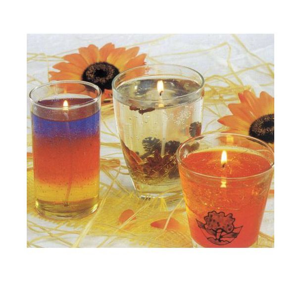 Seau 800 g gel cire transparent + 8 mèches