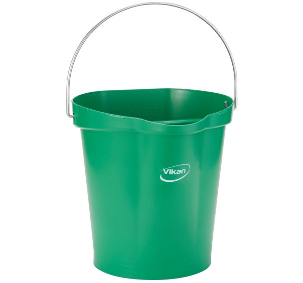Seau alimentaire avec bec verseur détectable - 12L - Vikan