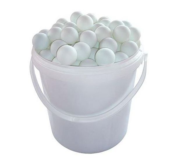 Seau de 144 balles de ping-pong