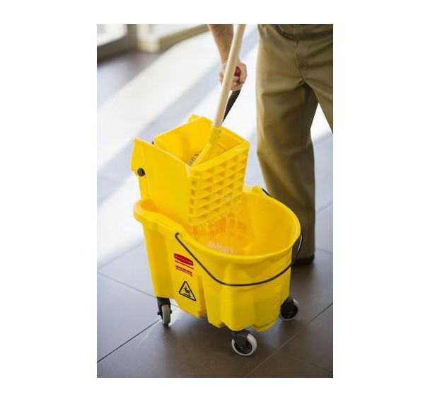 Seau et presse latérale - Wavebrake - 33L - Rubbermaid