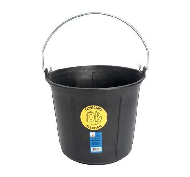 Seau maçon Flexogom souple - 13l
