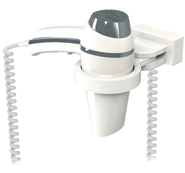 Sèche-cheveux avec support universel Clipper - JVD
