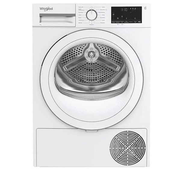Sèche-linge CWSD83MWWSFR-Capacité 8 kg-Whirlpool