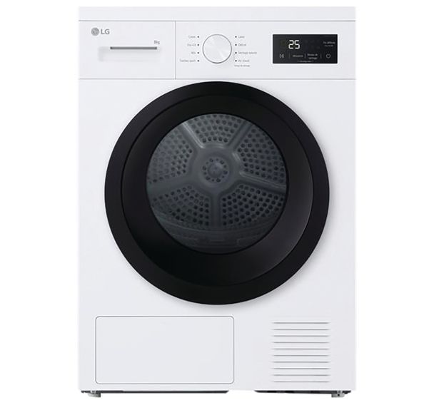 Sèche-linge RH8N15WH - Capacité 8 kg - Lg