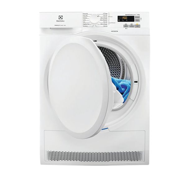 Sèche-linge frontal - Capacité 8 kg - Electrolux - EW7H5829SB