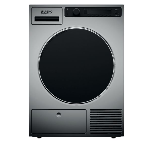 Sèche-linge Pro6,5 kg,pompe à chaleur, titanium-TDC1771H.T-Asko Pro