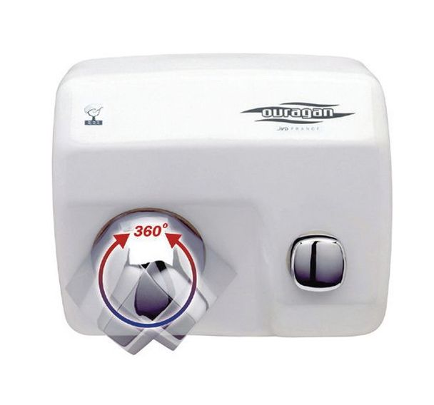 Sèche-mains Ouragan à air chaud 2600 W - JVD