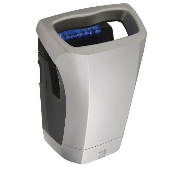 Sèche-mains automatique air pulsé JVD Stell'Air - 800 W gris