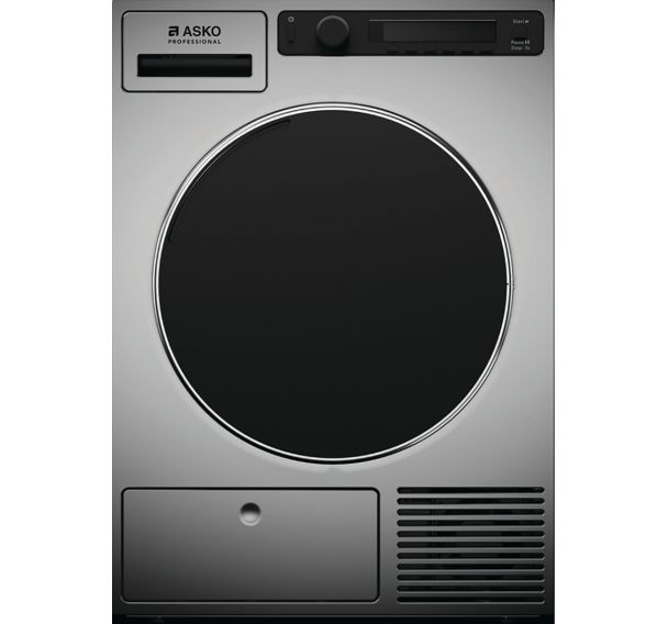 Sèche linge PRO Titanium 8 kg à évacuation 400V commutable 230V-Asko Pro