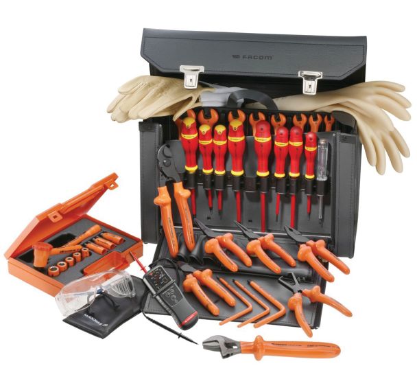 Sélection de 32 outils isolés 1000 Volts
