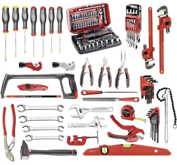 Sélection de 94 outils de plomberie
