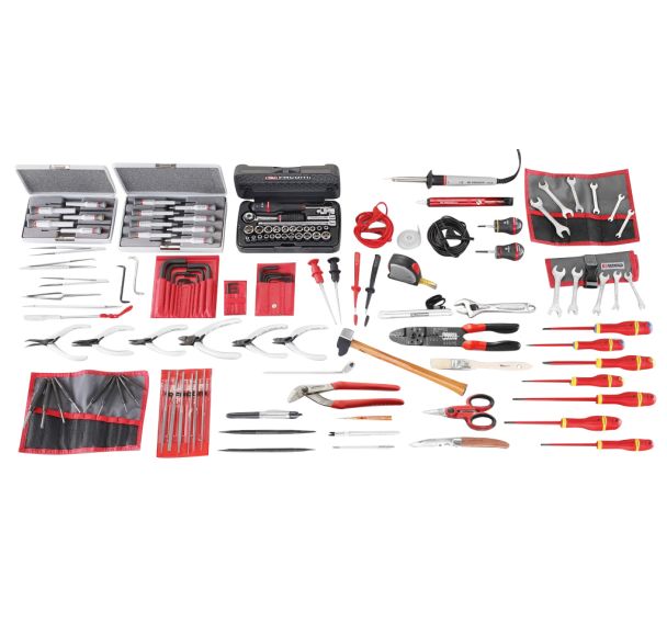 Sélection électronique de 144 outils métriques et en pouces