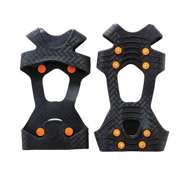 Semelles antiglisse pointures 41-44 caoutchouc Noir