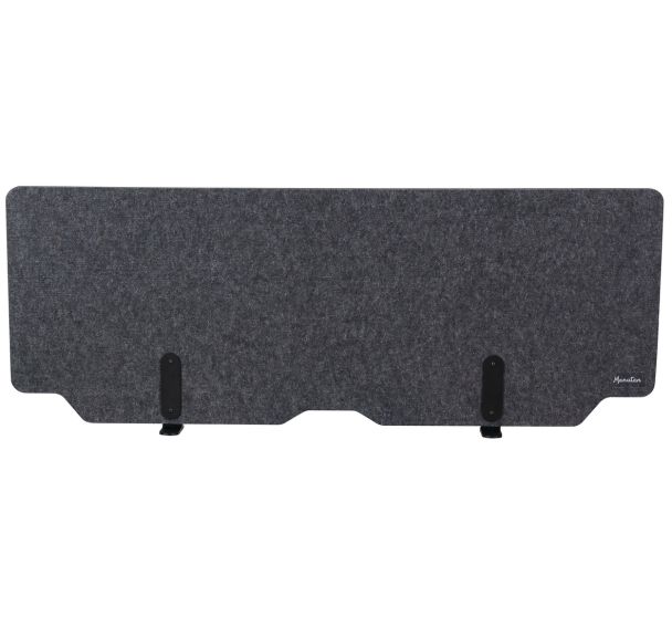 Séparateur de bureau gris foncé kit pieds - Manutan Expert