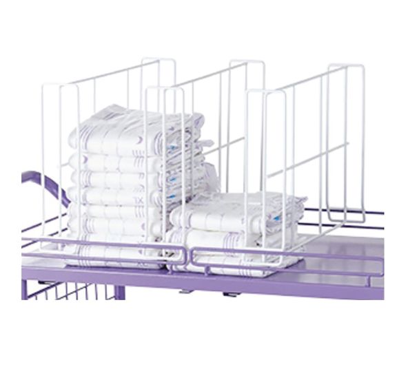 Séparateur plateau chariot nursing -Sclessin Fonction Linge