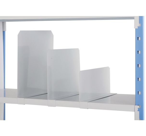 Séparation coulissante pour rayonnage Fliclass profondeur 366 mm