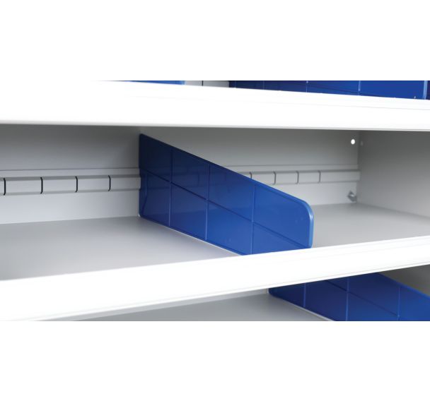 Séparations en plastique pour armoire à compartiments - Manutan Expert