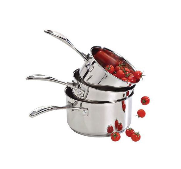 Série de 3 Casseroles 16/18/20 cm- Chef - BEKA LINE - Chef
