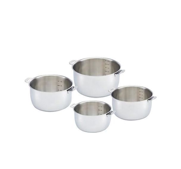 Série de 4 Casseroles - 14 à 20 cm - Select - BEKA LINE - Select
