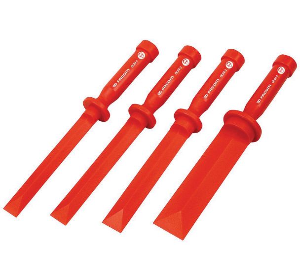 Série de 4 grattoirs multi-usages en plastique CR.D4 - Facom
