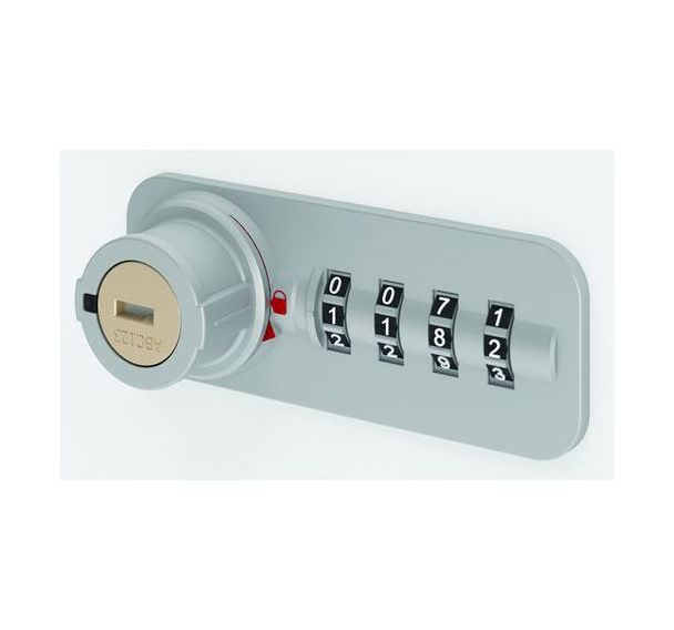 Serrure à combinaison pour portes battantes