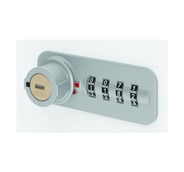 Serrure à combinaison pour portes coulissante