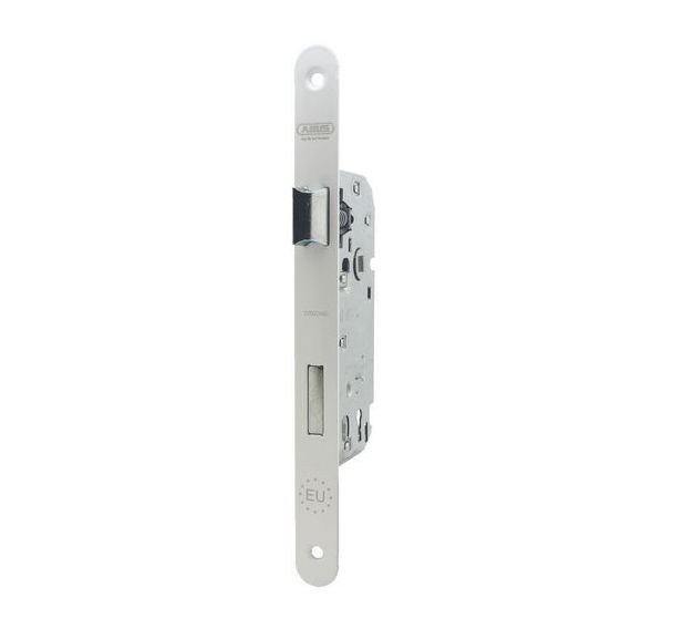 Serrure à encastrer pêne dormant Axe 40mm Blanc SE 40 CLE-L
