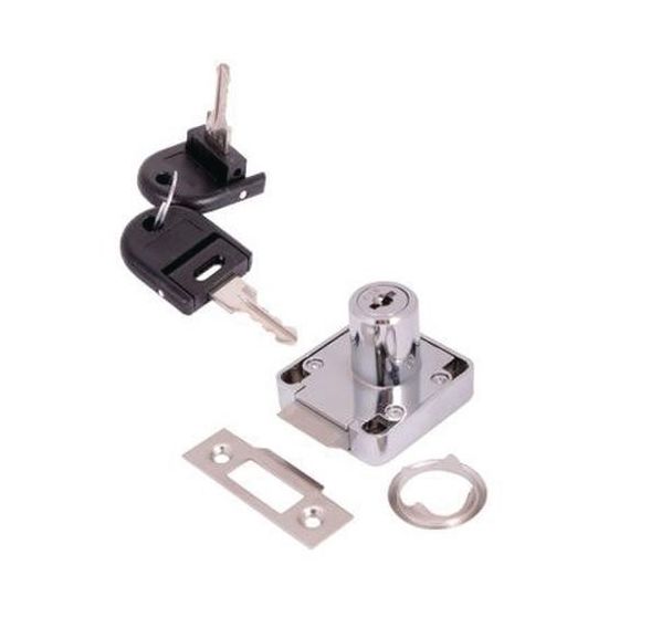 Serrure àoquet varié 19x22mm chromé